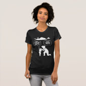 Linux Software Developer Computer Programmer Nerd T-shirt (Voorkant volledig)