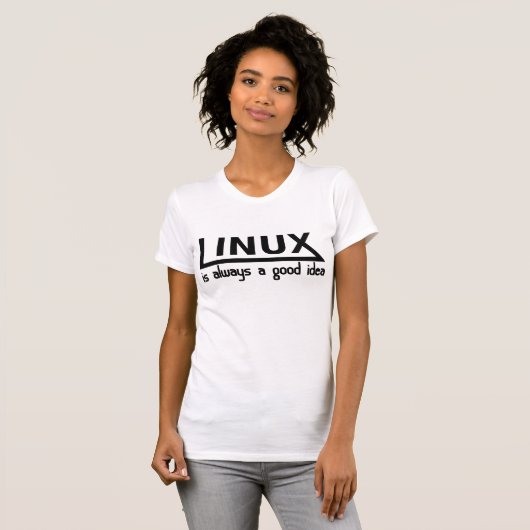 Linux T-shirt (Voorkant volledig)