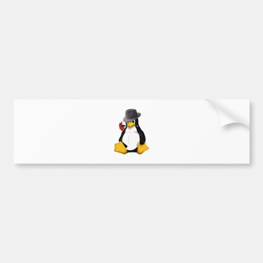 Linux tango bumpersticker (Voorkant)