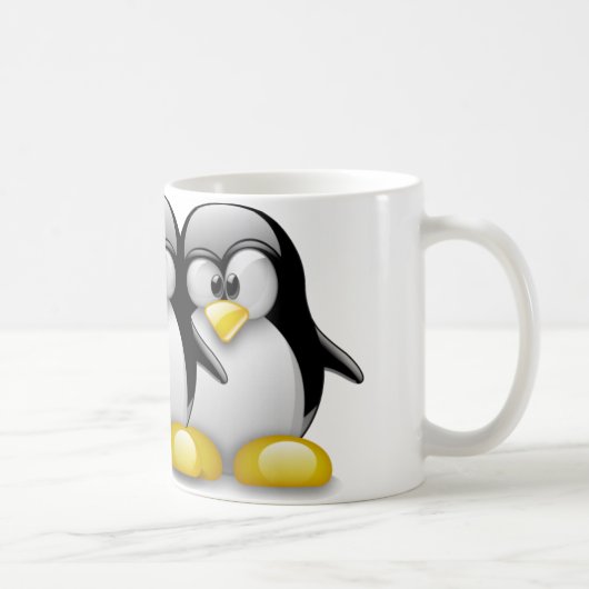 LINUX TUX BROTHERS KOFFIEMOK (Rechts)