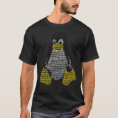 Linux Tux - Commandes Essential T-Shirt (Devant)