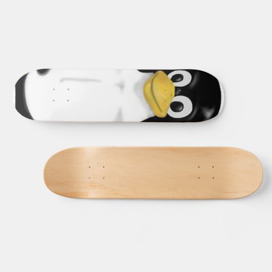 Linux "Tux" Penguin Skateboard (Horizontaal)