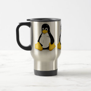 Linux Tux-producten Reisbeker
