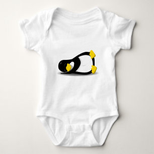 Linux Tux sleeping Romper