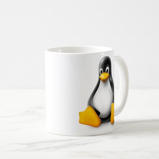Linux Tux the Penguin Koffiemok (Voorkant rechts)