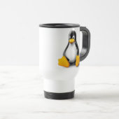 Linux Tux the Penguin Reisbeker (Voorkant rechts)