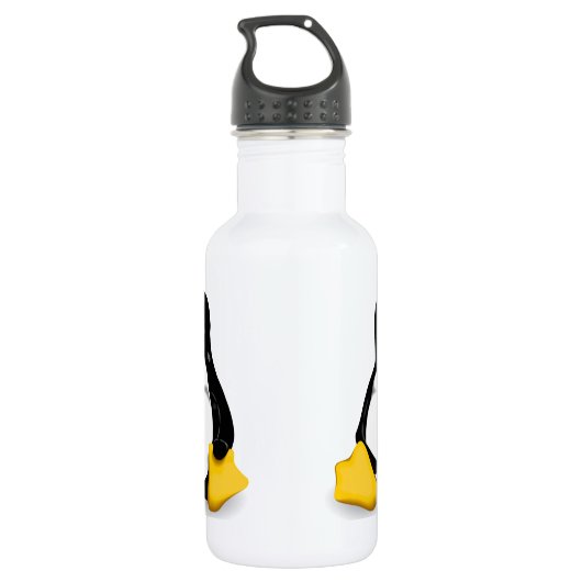 Linux Tux Waterfles (Achterkant)