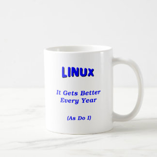 Linux wordt beter koffiemok