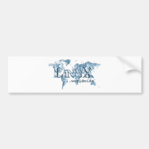 Linux Worldwide Bumpersticker
