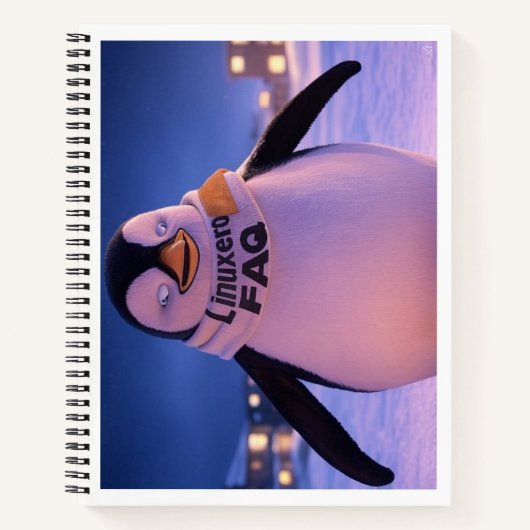 Linuxeros FAQ Notitieboek (Voorkant)