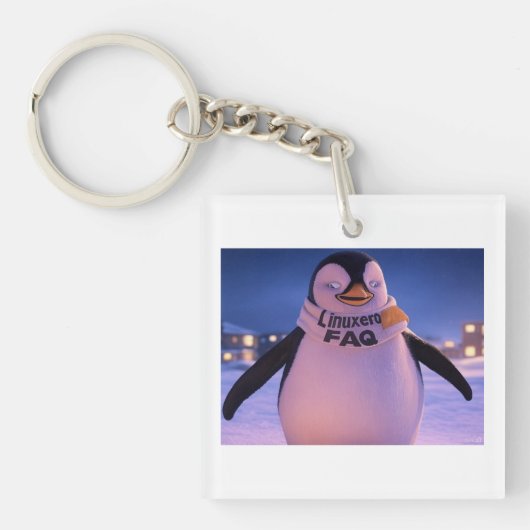 Linuxeros FAQ Sleutelhanger (Voorkant)