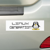 LinuxGeneration Bumpersticker (Op auto)
