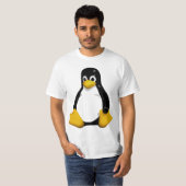 Linuxpenguin T-shirt (Voorkant volledig)