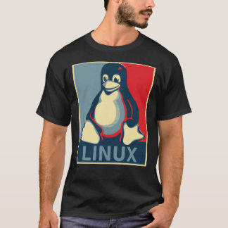 Linuxpinguïn obama poster Classic T-Shirt