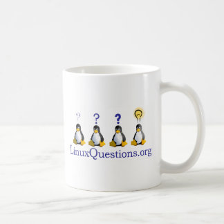 LinuxQues.org Logo Koffiemok