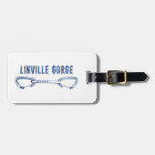 Linville Gorge North Carolina Climate Quickdraw Bagagelabel (Voorkant horizontaal)