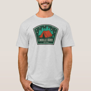 Linville Gorge Wilderness North Carolina Camping T-shirt