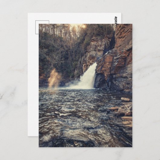 Linville Herfsten Briefkaart (Voorkant / Achterkant)