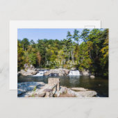 Linville Herfsten Briefkaart (Voorkant / Achterkant)