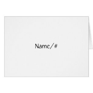 L'invitation personnalisable place Placecard