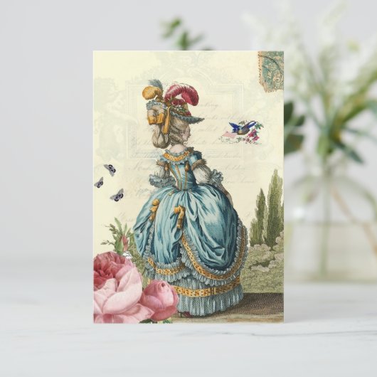 l'invitation rsvp (Debout devant)