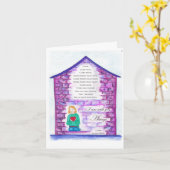 'L'Invitation' une carte poétique magnifiquement i (Fleur jaune)