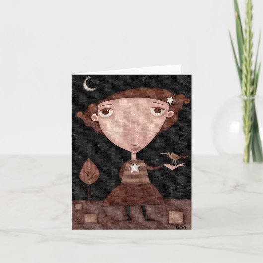 L'invité - carte de note (Devant)