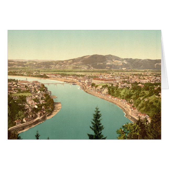 Linz in Oostenrijk (Voorkant Horizontaal)