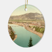 Linz in Oostenrijk Keramisch Ornament (Links)