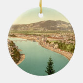 Linz in Oostenrijk Keramisch Ornament (Achterkant)