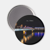 Linz, Oostenrijk Magneet (Voorkant / Achterkant)