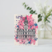 Linz Oostenrijk Reizen Briefkaart (Staand voorkant)