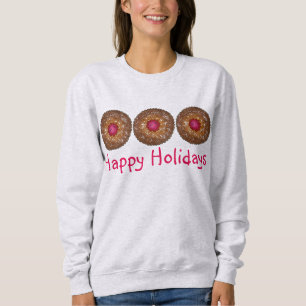 Linzer Torte Christmas Cookie Sweatshirt de vacanc