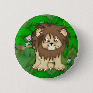 Lion1 Ronde Button 5,7 Cm