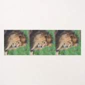 Lion 001 yogamat (Voorkant (horizontaal))