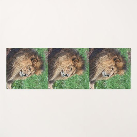 Lion 001 yogamat (Voorkant (horizontaal))