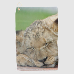 Lion 014 golfhanddoek