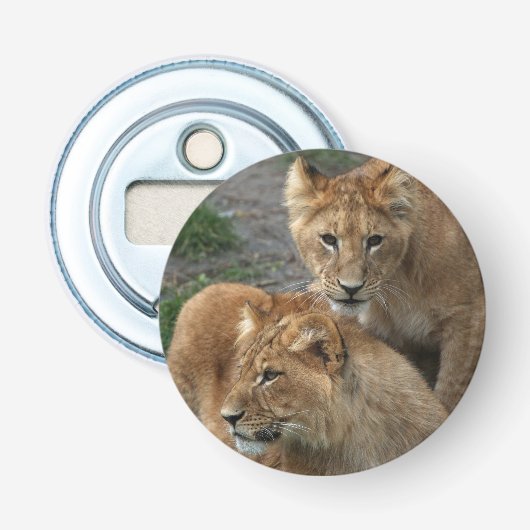 Lion 033 button flesopener (Voorkant)