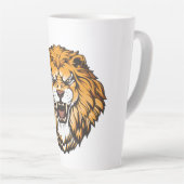 Lion 17oz Latte Mug (Angle droit)