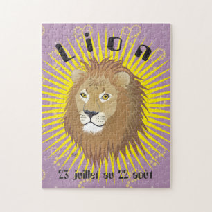 Lion 23 juillet 22 août puzzle