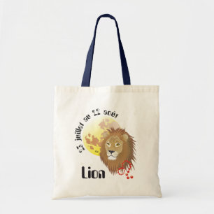 Lion 23 juillet au 22 août Sac Tote Bag