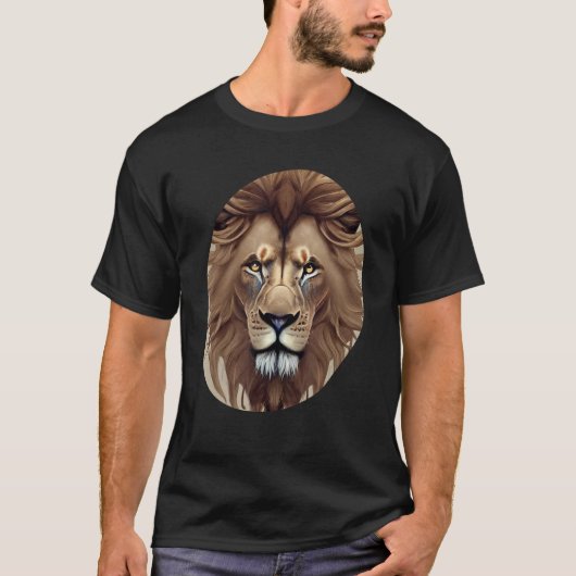 Lion 3 t-shirt (Voorkant)