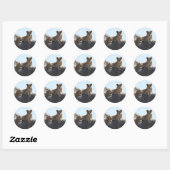 Lion à stickers (Feuille)
