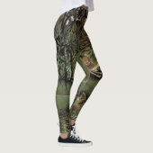 Lion affamé de Rousseau leggings d'art (Droite)