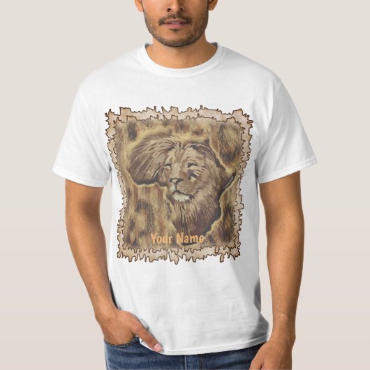 Lion Africa T-Shirt (Voorkant)