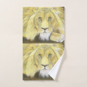 Lion africain (Serviette à main)