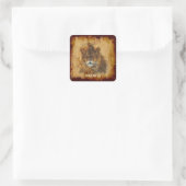 LION AFRICAIN Big Five Big Cat Wildlife Stickers (Sac)