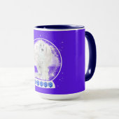 Lion agneau animal de compagnie Sympathy café Mug (Devant droit)