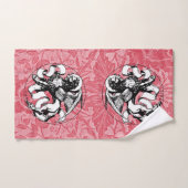 Lion ailé Saint-Marc du XVe siècle (Serviette à main)