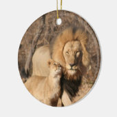 Lion and Cub Ornament (Links)